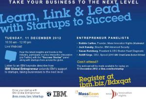 Learn, Link & Lead with IBM Global Entrepreneur