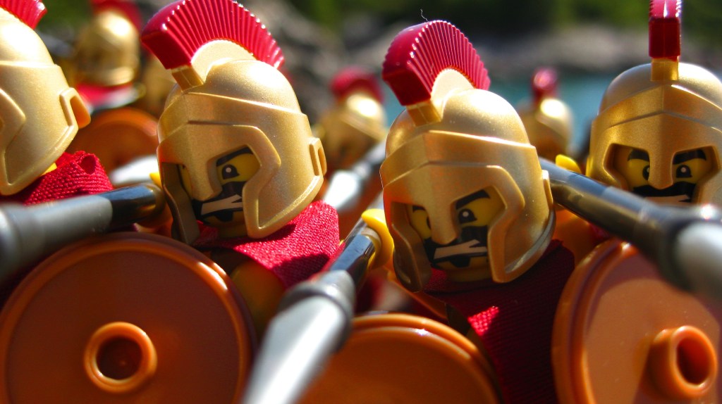 Lego Spartans